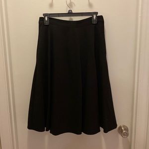 Black ModCloth “Just this sway a-line” skirt size M